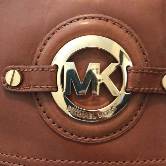 Michael Kors Riding Boots Tan Brown - Picture 3 of 6